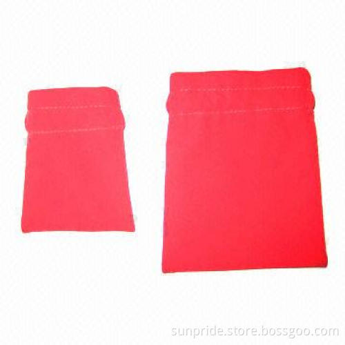 Promotional Drawstring Bag, Made of Faux Suede, Measures 11 x 14cm (Big Size)/7 x 10cm (Small Size)